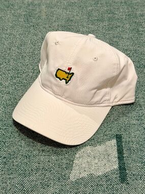 Masters Needlepoint Adjustable Strap Unstructured American Needle White Hat